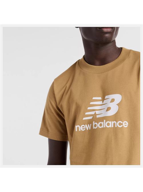 sport essentials logo t-shirt - gre NEW BALANCE | MT41502GINGREAT PLAINS